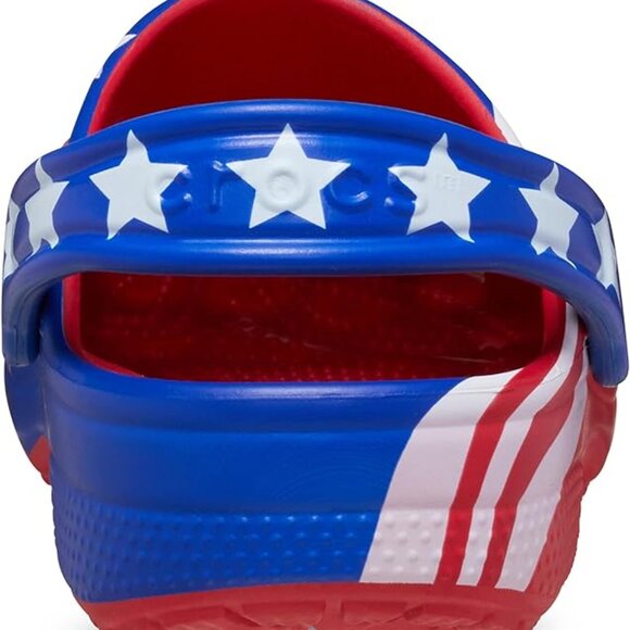 Crocs Unisex-Child Classic American Flag Clogs (Toddler/Little Kid) - Picture 5 of 5